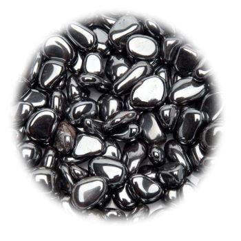 Canto rodado Hematite