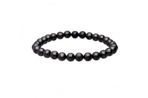Pulsera elástica bola Shungita Reconstruida